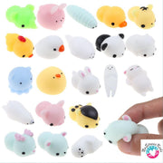 5 stuks Mochi Squishy-Squeeze-Soft-Mini Diertjes-