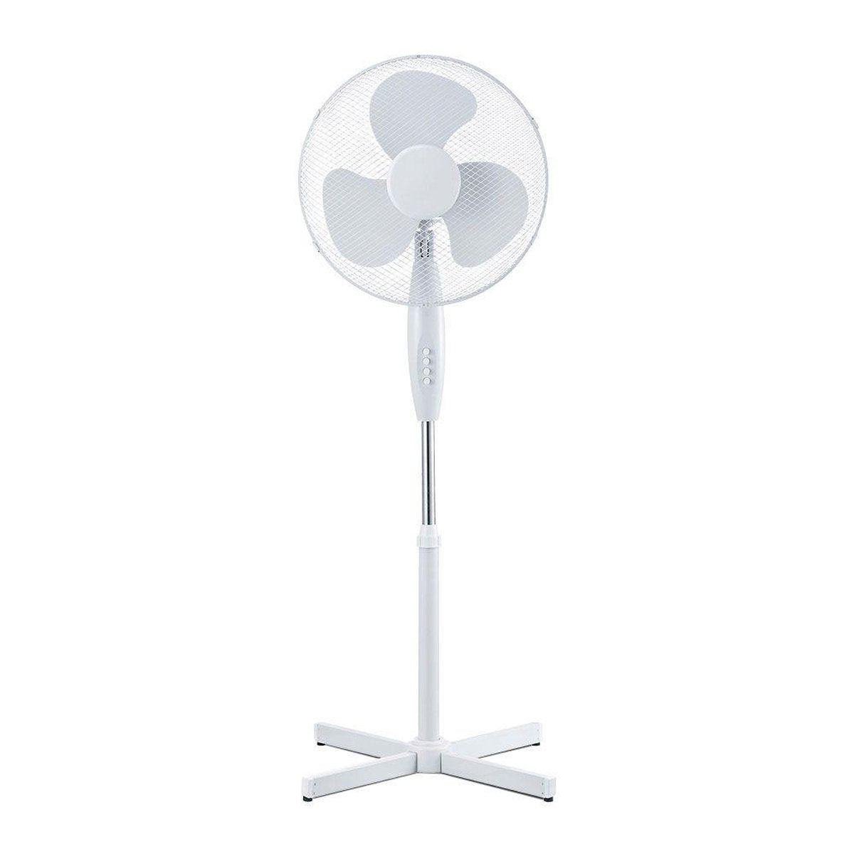 V-tac VT-4016-3 Statief ventilator - 3 standen - Wit - 40 cm