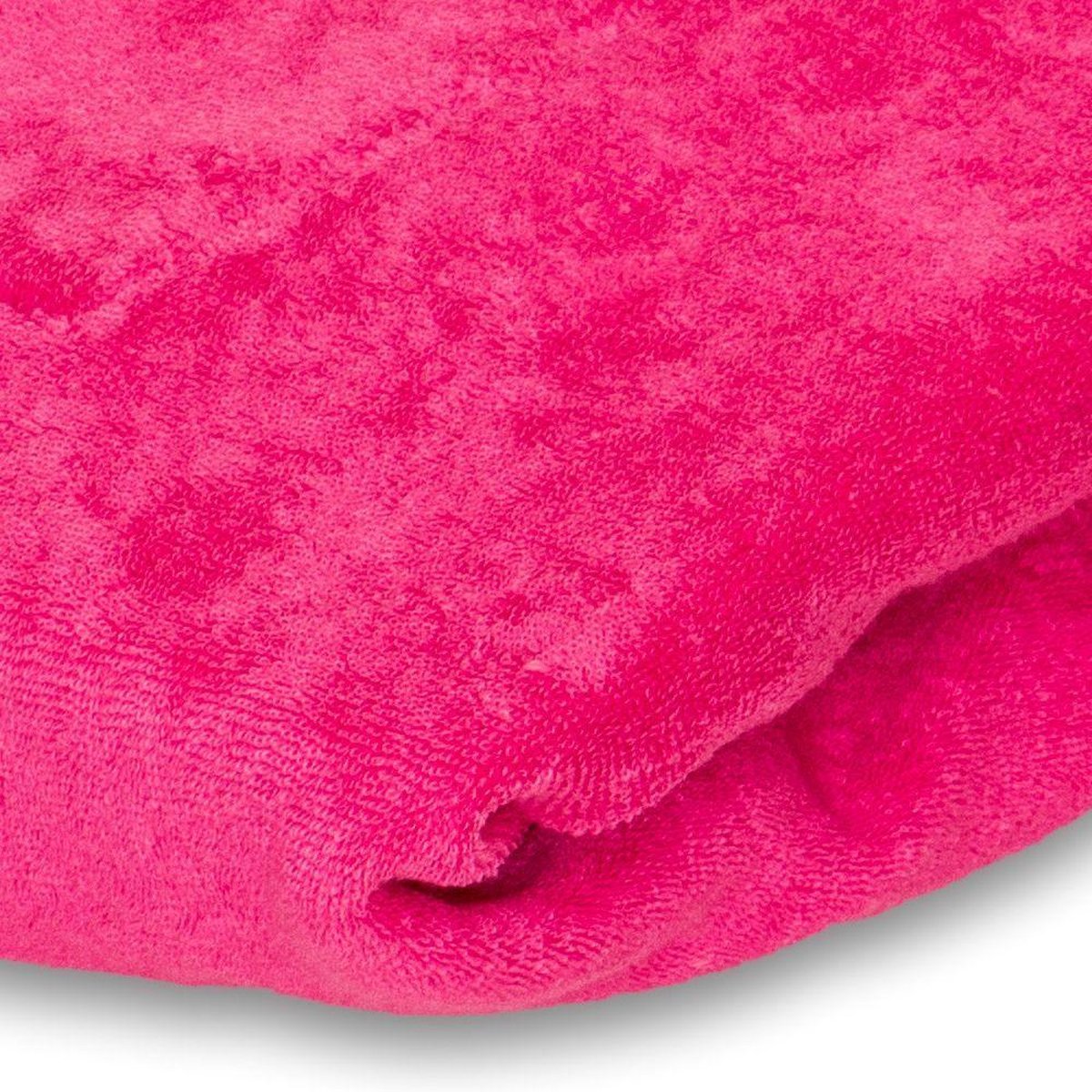 Hoeslaken Fuchsia roze zonder uitsparing