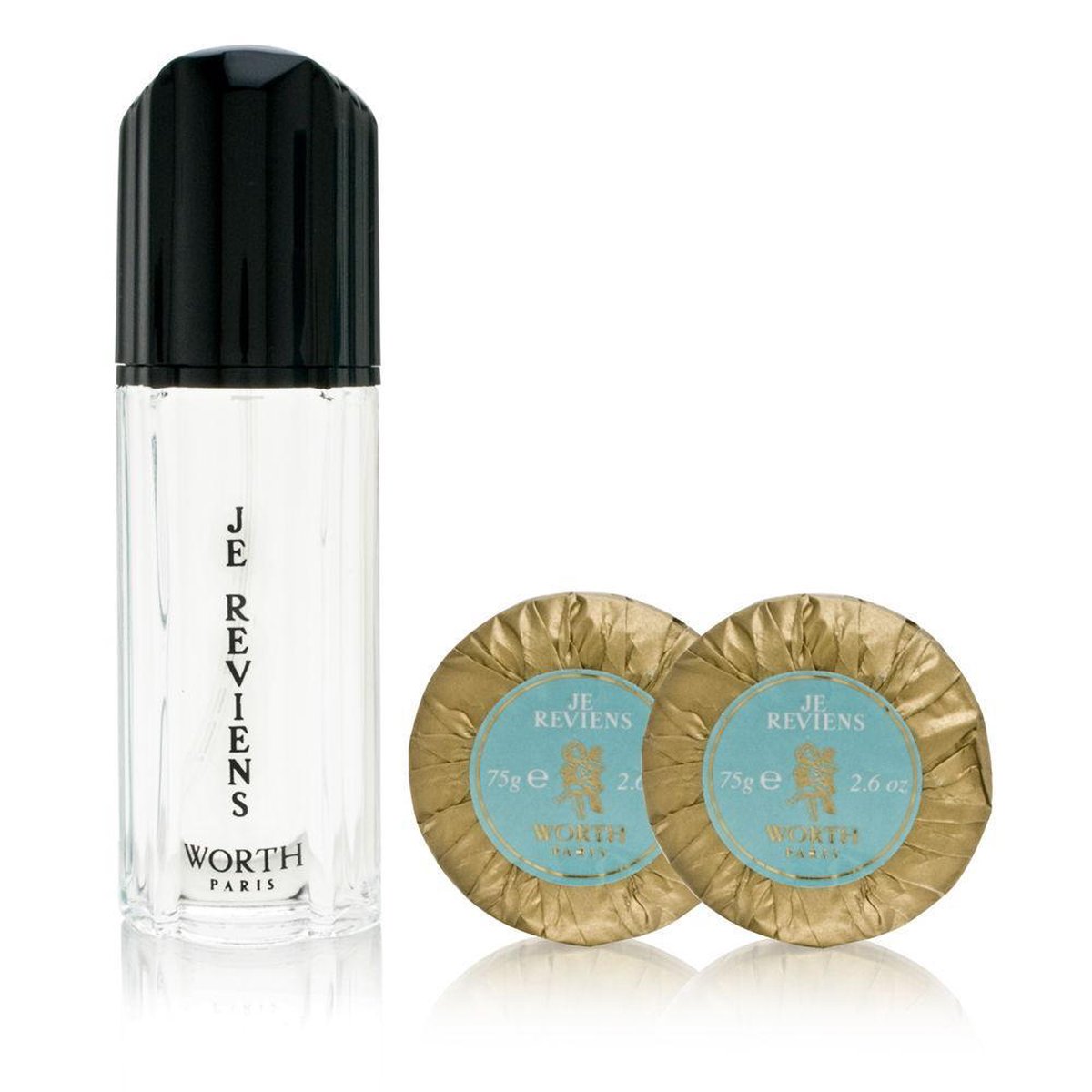 Worth Je Reviens - 50 ml Eau de Toilette + 2 x 75 g Soap - Geschenkset