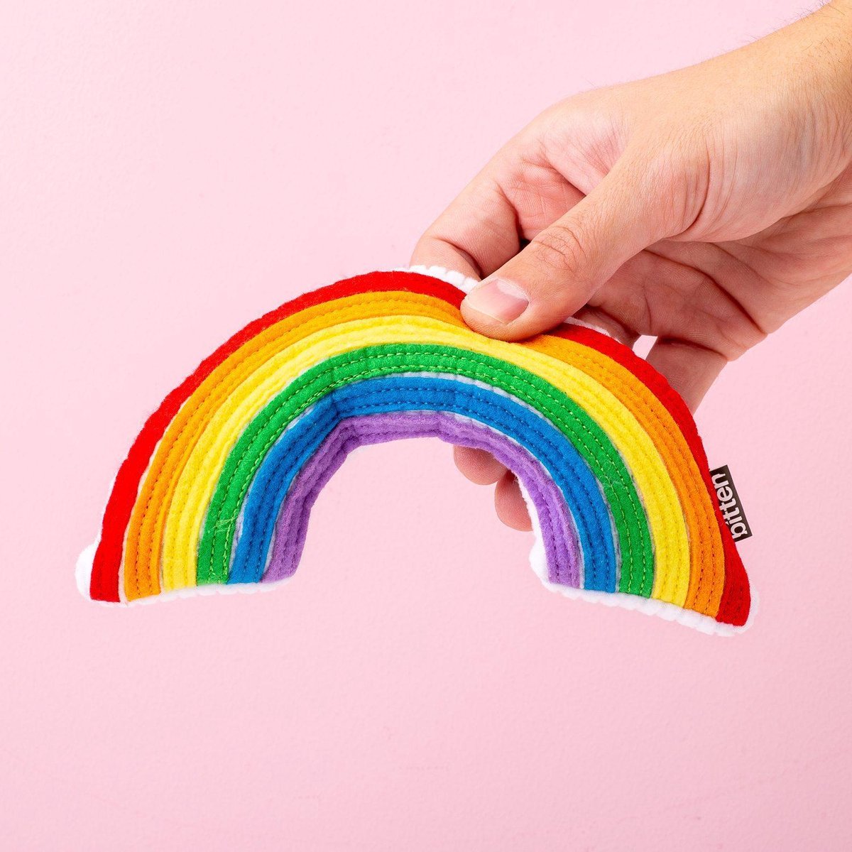 Bitten Pocket Pal Pittenzak - Regenboog