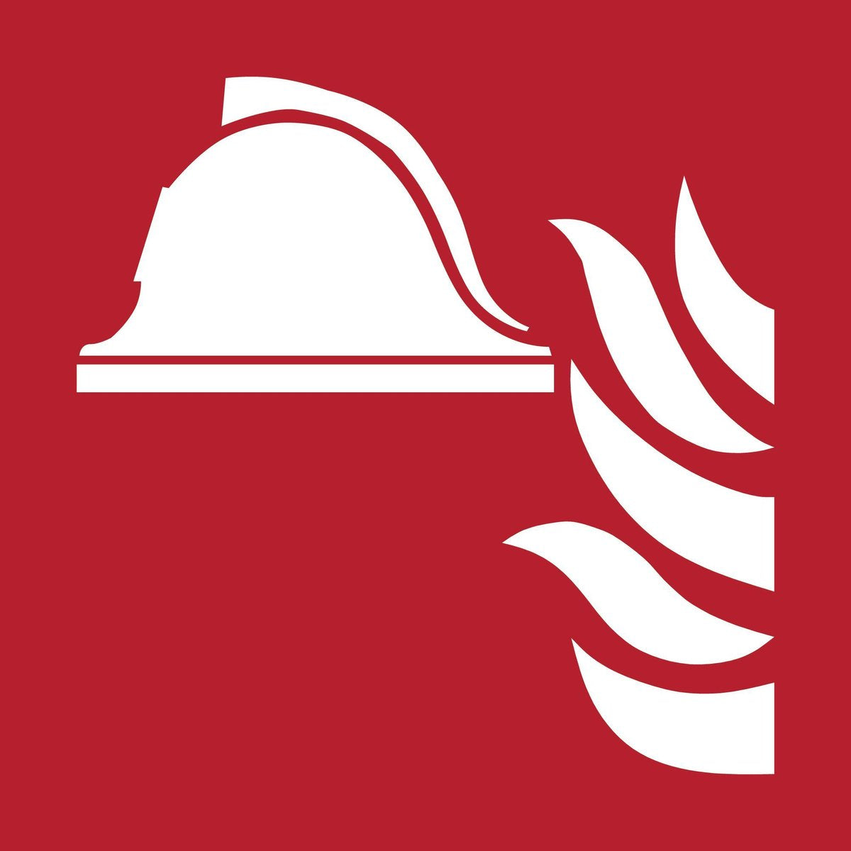 Pictogram bordje Brandbestrijdingsmiddelen | 200 * 200 mm | verpakt per 2 stuks