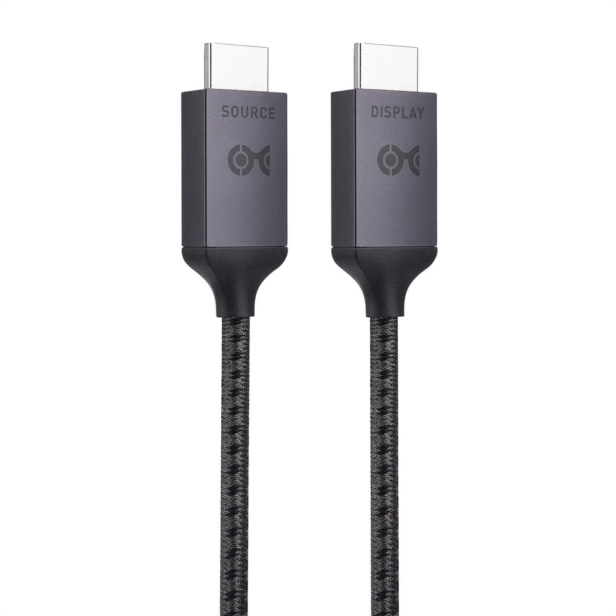 NÖRDIC 300047-10M HDMI naar HDMI glasvezelkabel - Gecertificeerd - 8K 60Hz - 48Gbps - Dynamische HDR eARC ondersteuning - HDMI2.1 - 10m - Zwart