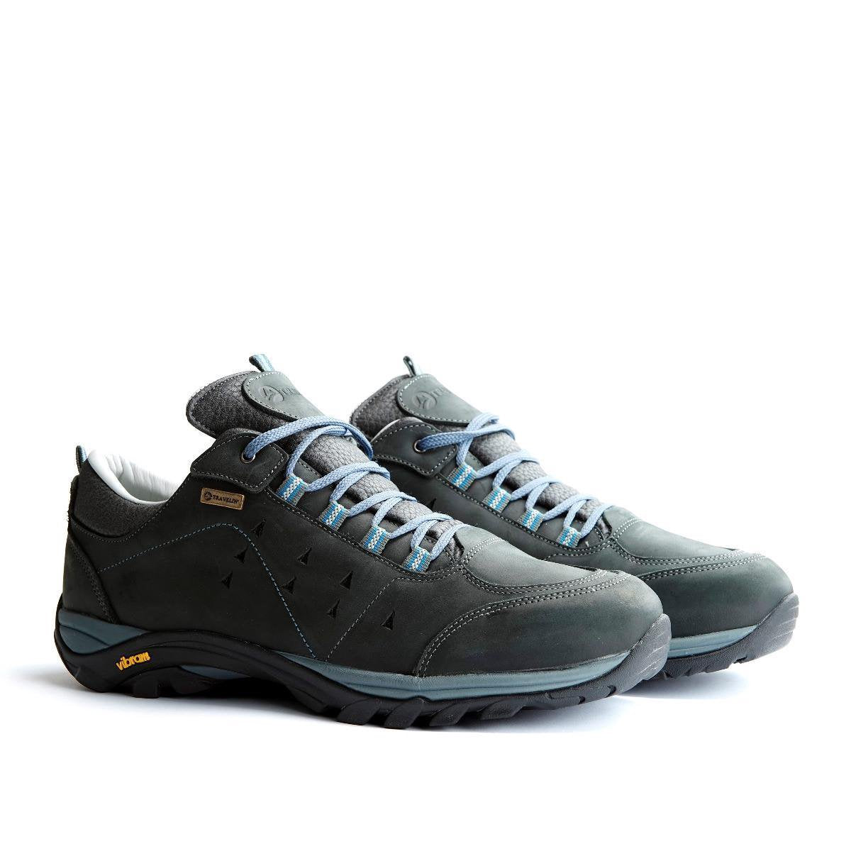 Travelin Aarhus Wandelschoenen Unisex - Donkergrijs - Maat 42