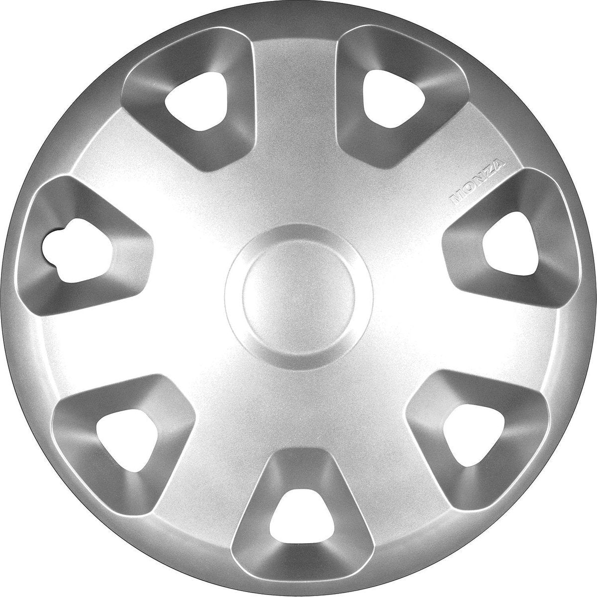 Carpoint Wieldoppen Monza 13 Inch Abs Zilver Set Van 4