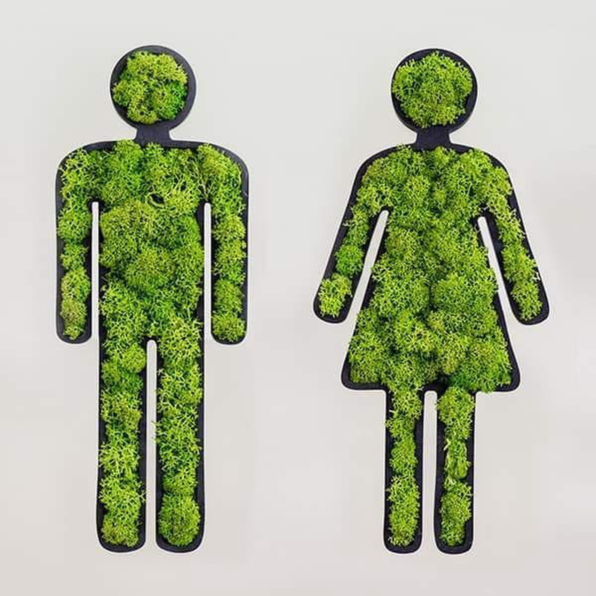 Stylegreen Toilette iconen - Set dames en heren - Reindeer moss
