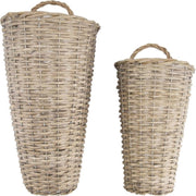 Plantenmand Wilgen Grijs Lang Set