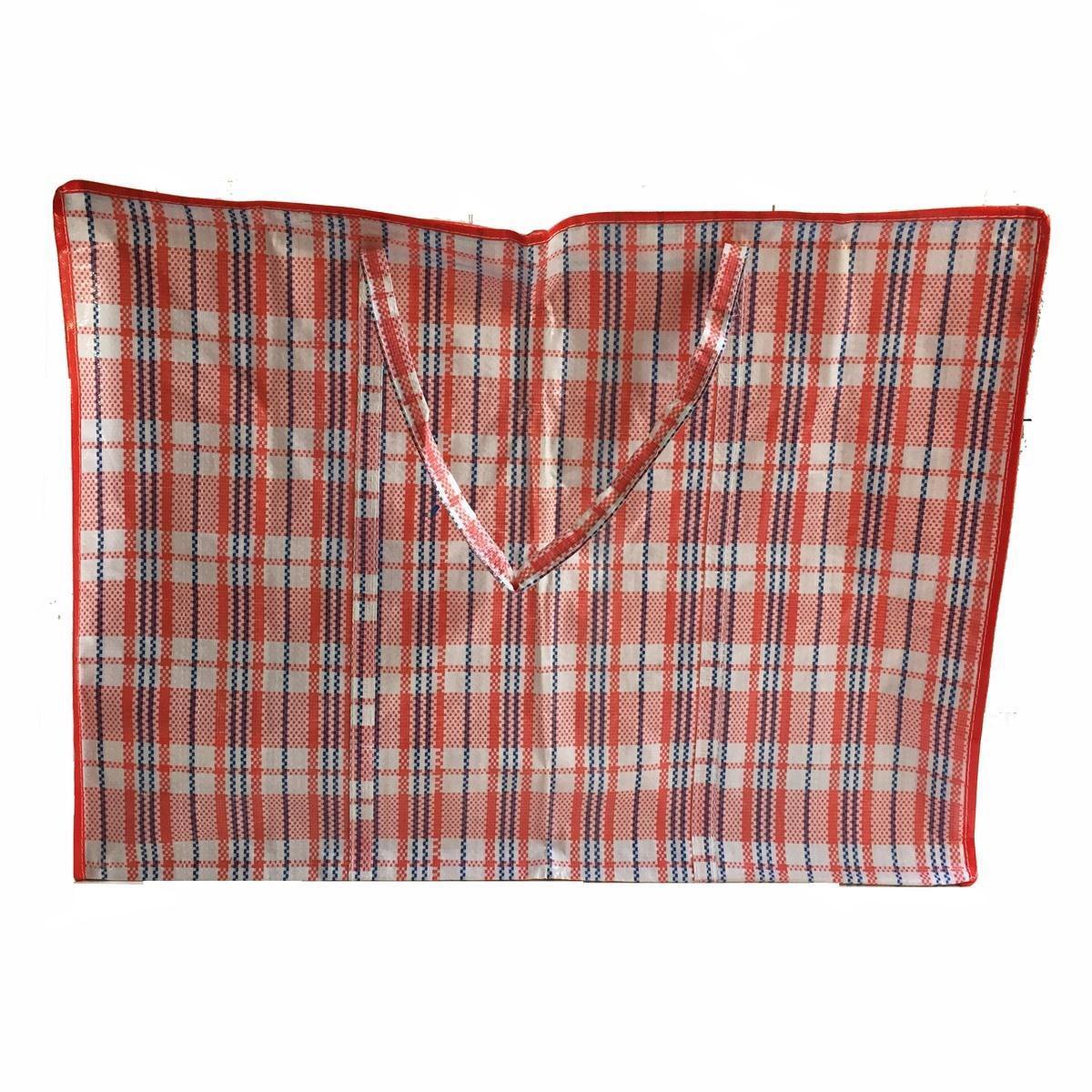 MixMamas Big Shopper / Opbergtas / Waszak XL 70x 50cm Set van 10 Rood
