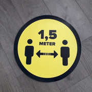 Vloerstip afstand bewaren 1