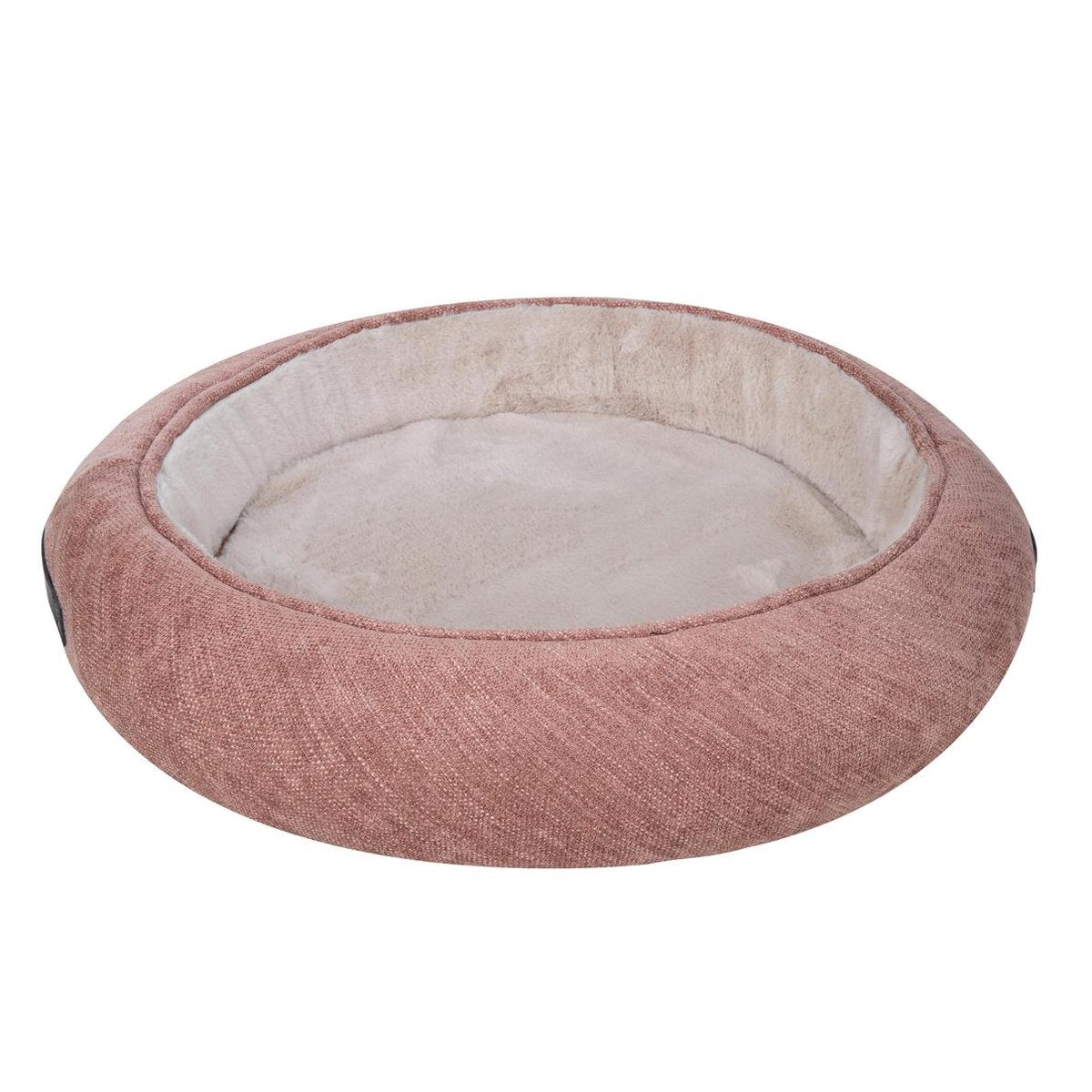 District 70 HALO Luxe Velvet Hondenmand - Oud Roze - Medium 68 x 68 cm