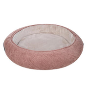 District 70 HALO Luxe Velvet Hondenmand - Oud Roze - Medium 68 x 68 cm