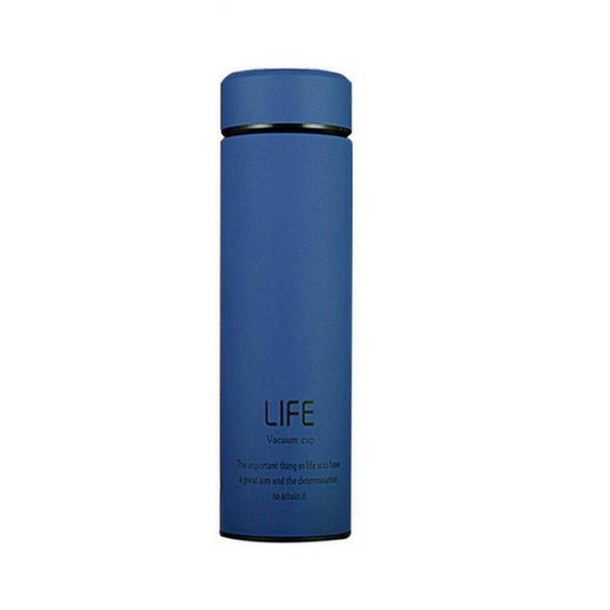 Life Thermoskan - 500ml - Inclusief RVS filter - Blauw