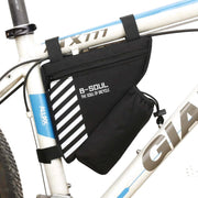 Waterproof Fiets Frame Tas - Racefiets frametas - Fietstas Fietsframe Wielrennen - Driehoek Opberghoes - B-Soul Zwart - Waterafstotend