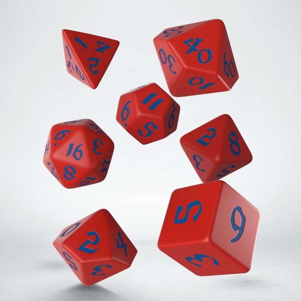 Classic Runic - Red w/blue