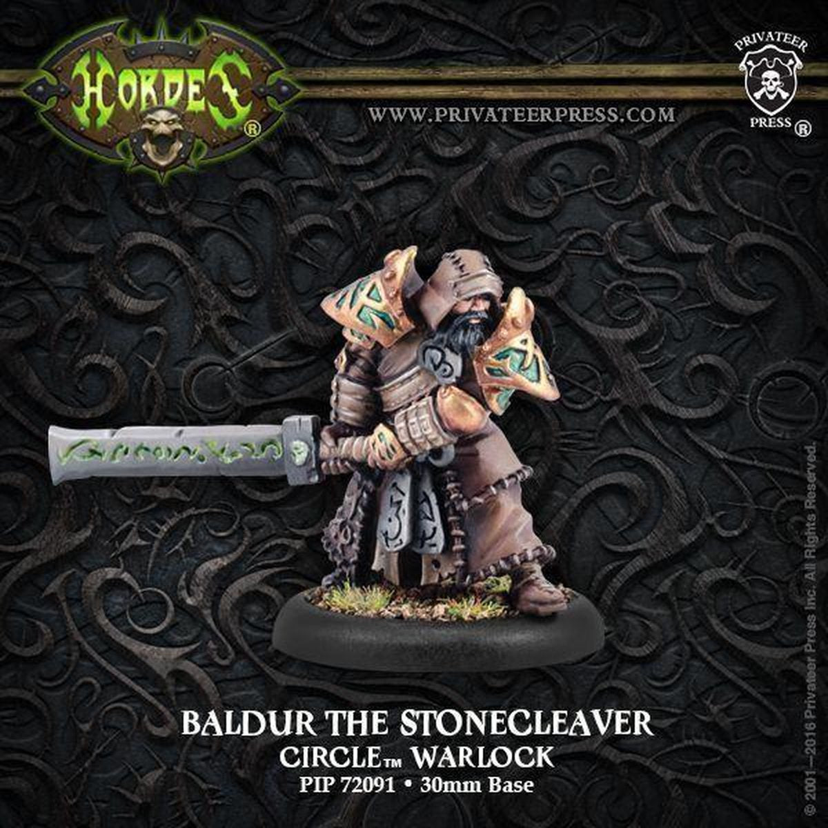 Orboros Baldur Stonecleaver  (Resculpt)