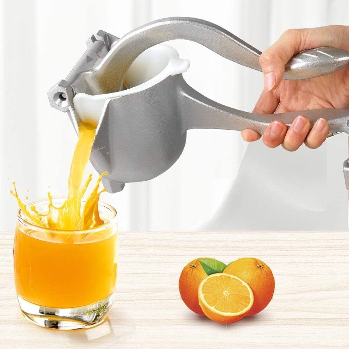 Perow Vruchten Pers Handmatig - Fruitpers - Sinaasappelpers - Citruspers - Sinaasappelsap