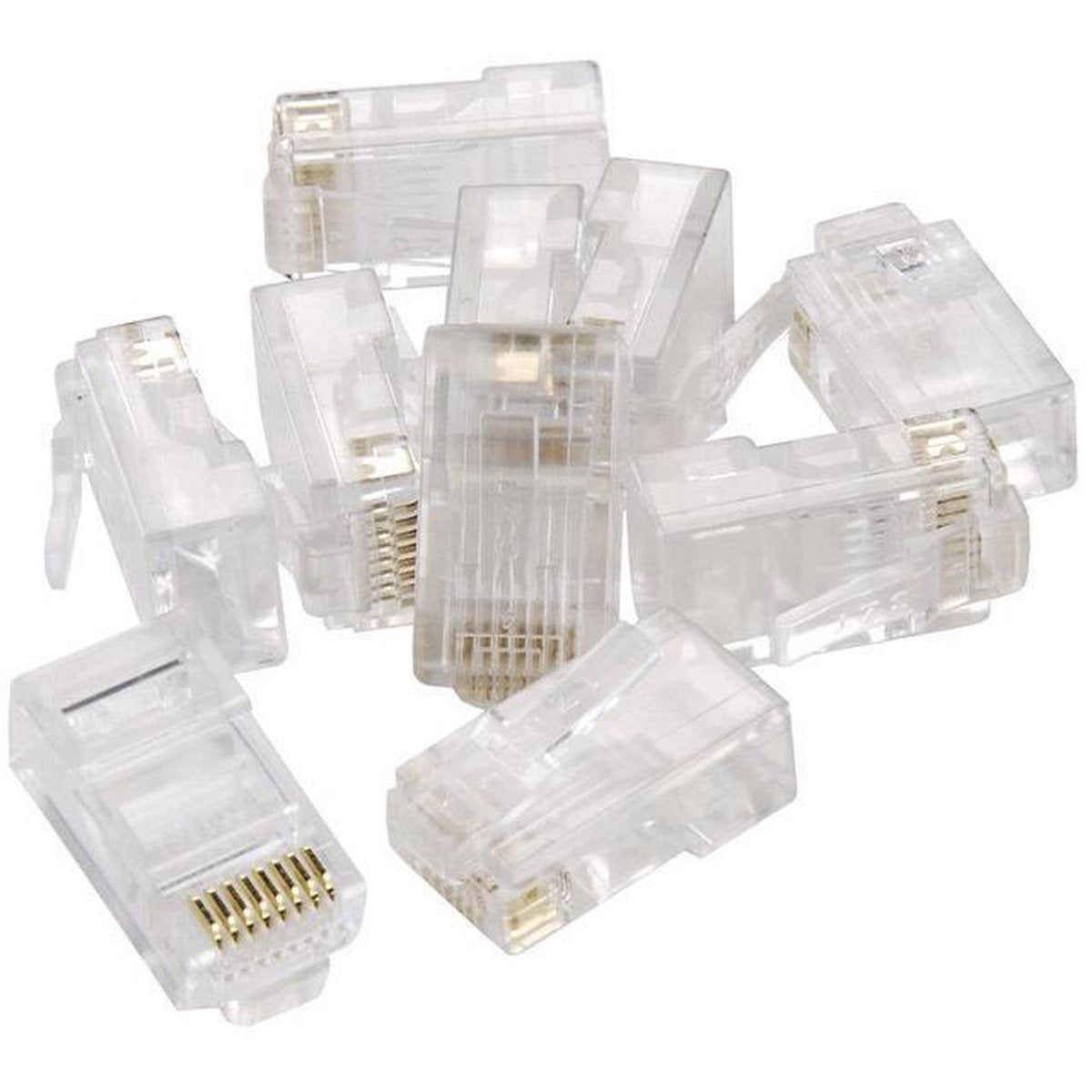 Bandridge VTP8088M RJ45 Transparant kabel-connector