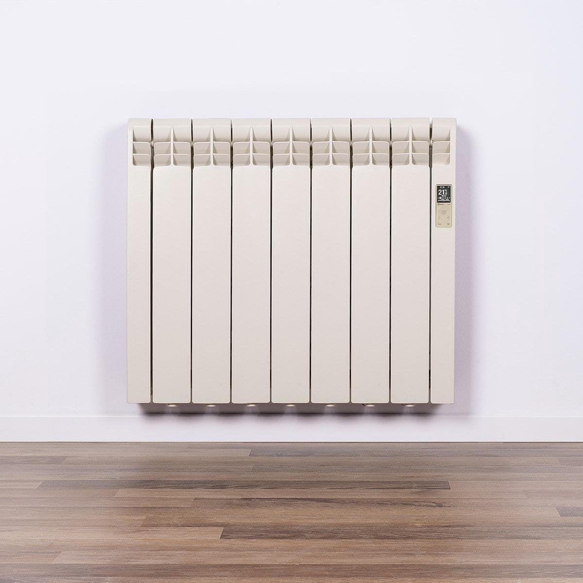 Elektrische Radiator Wifi Oyster White (RAL) - Smartcontrol via app - Energiebesparende functies - Laag verbruik - Realtime consumptie - 7 elementen - 770 W - Zuinigste Radiator