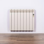 Elektrische Radiator Wifi Oyster White (RAL) - Smartcontrol via app - Energiebesparende functies - Laag verbruik - Realtime consumptie - 7 elementen - 770 W - Zuinigste Radiator