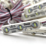 laadruimteverlichting o.a. bus verachtwagen  Samsung Chip Smd 5630 5730 3 Led Module Verlichting Dc 12V IP68 Waterdicht 1.2W Wit  laadruimteverlichting waterdicht I 12V I voor lwb van Vrachtwagens sprinter/transit/ducato/vw 10 stuks x 3 led