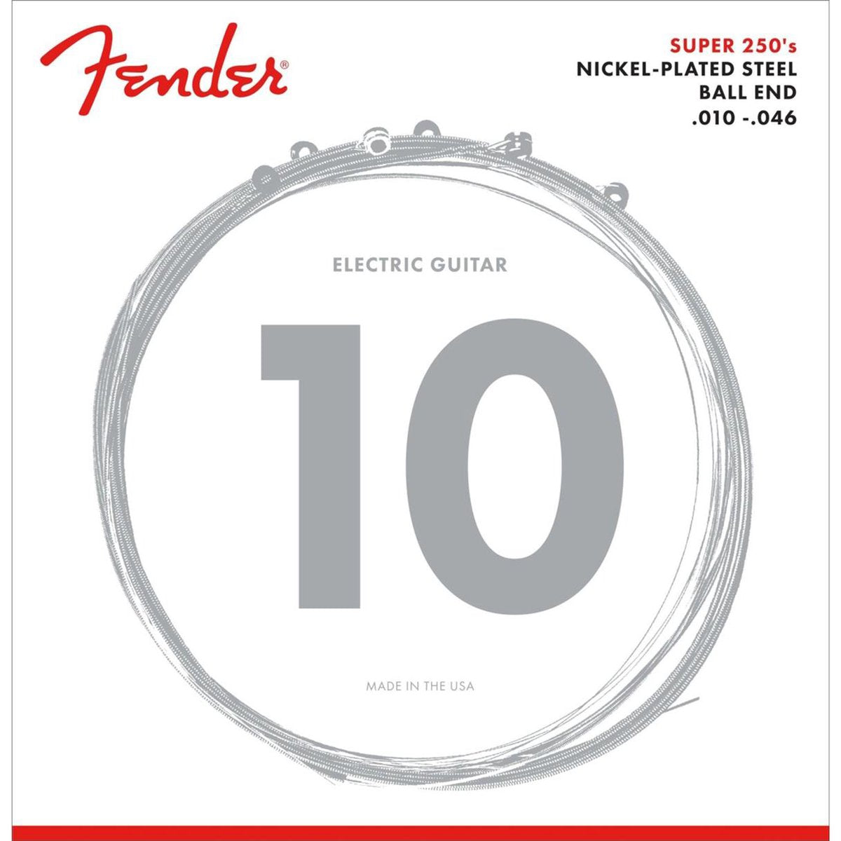 E-snaren Super 250R 10-46 nikkel Plated Steel