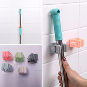 Bezem Hanger-Tuingereedschap-Zelfklevend Mop Houder-Wand organizer-Dweilhouder-Garage