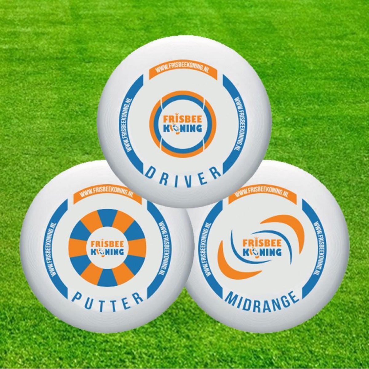 Frisbeekoning Discgolf startset