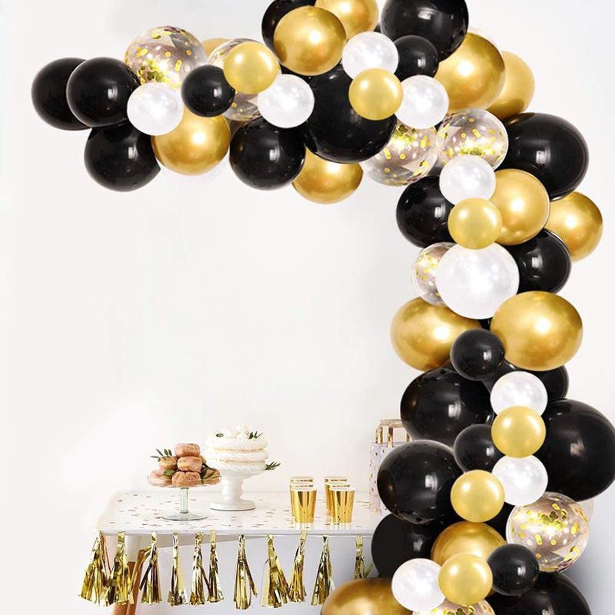 TDR-Ballonnenboog-Ballonnen verjaardag – Versiering- bruiloft -Ballonnen Set (120 delige set)