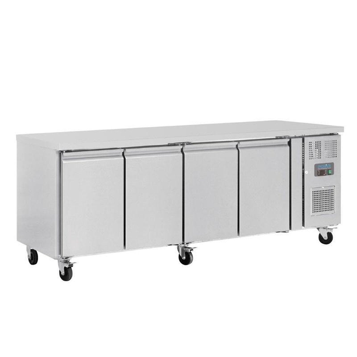 Polar 4-deurs gekoelde werkbank 449ltr