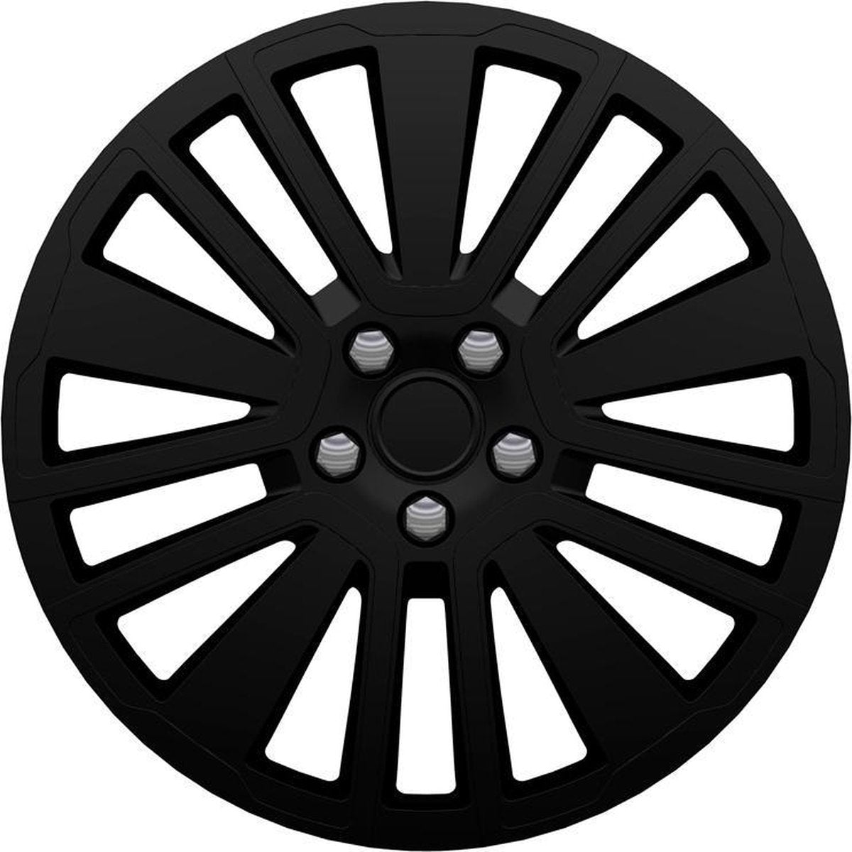 4-Delige J-Tec Wieldoppenset Scuba SR 16-inch zwart