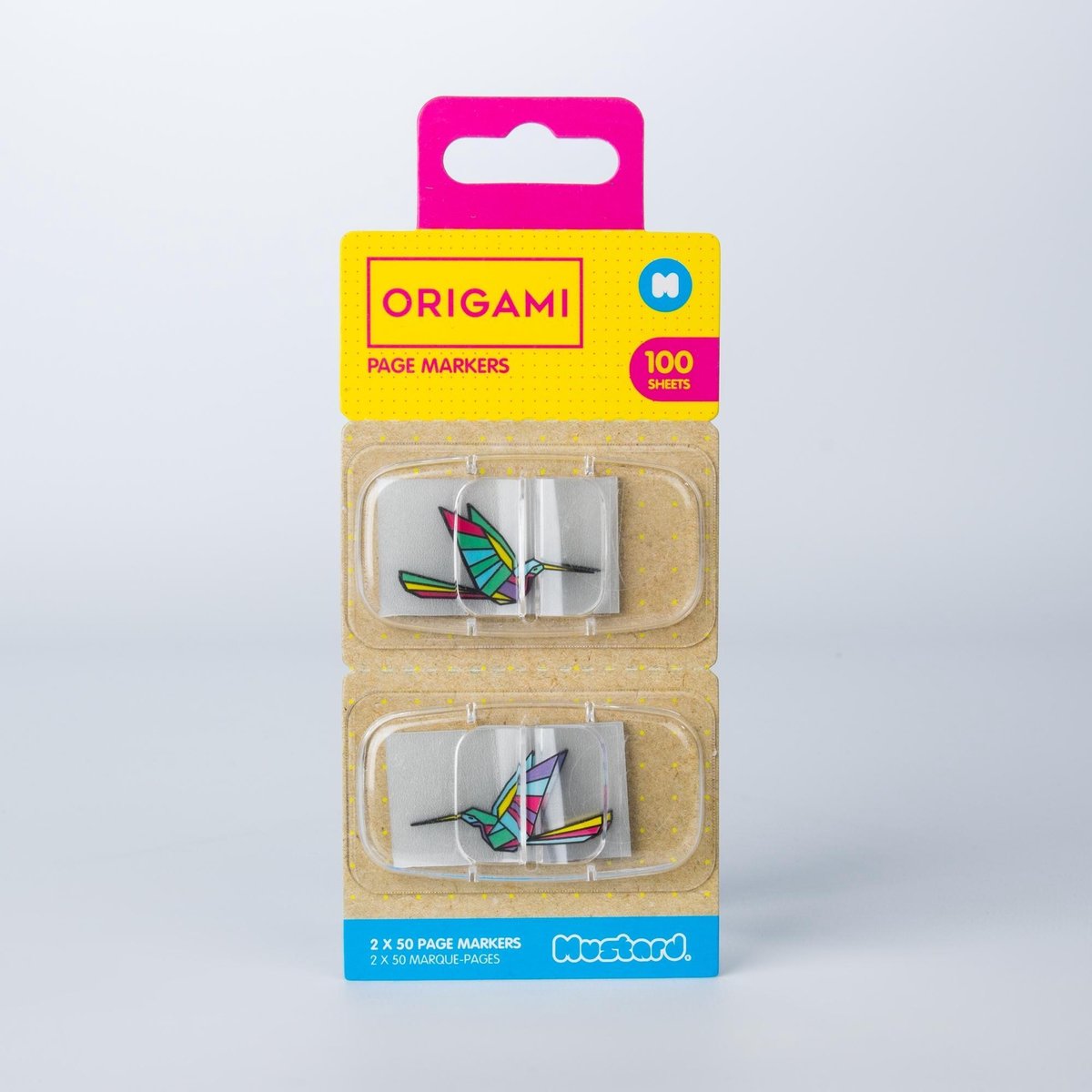 Origami Page Markers Hummingbird page markers 100 Pieces
