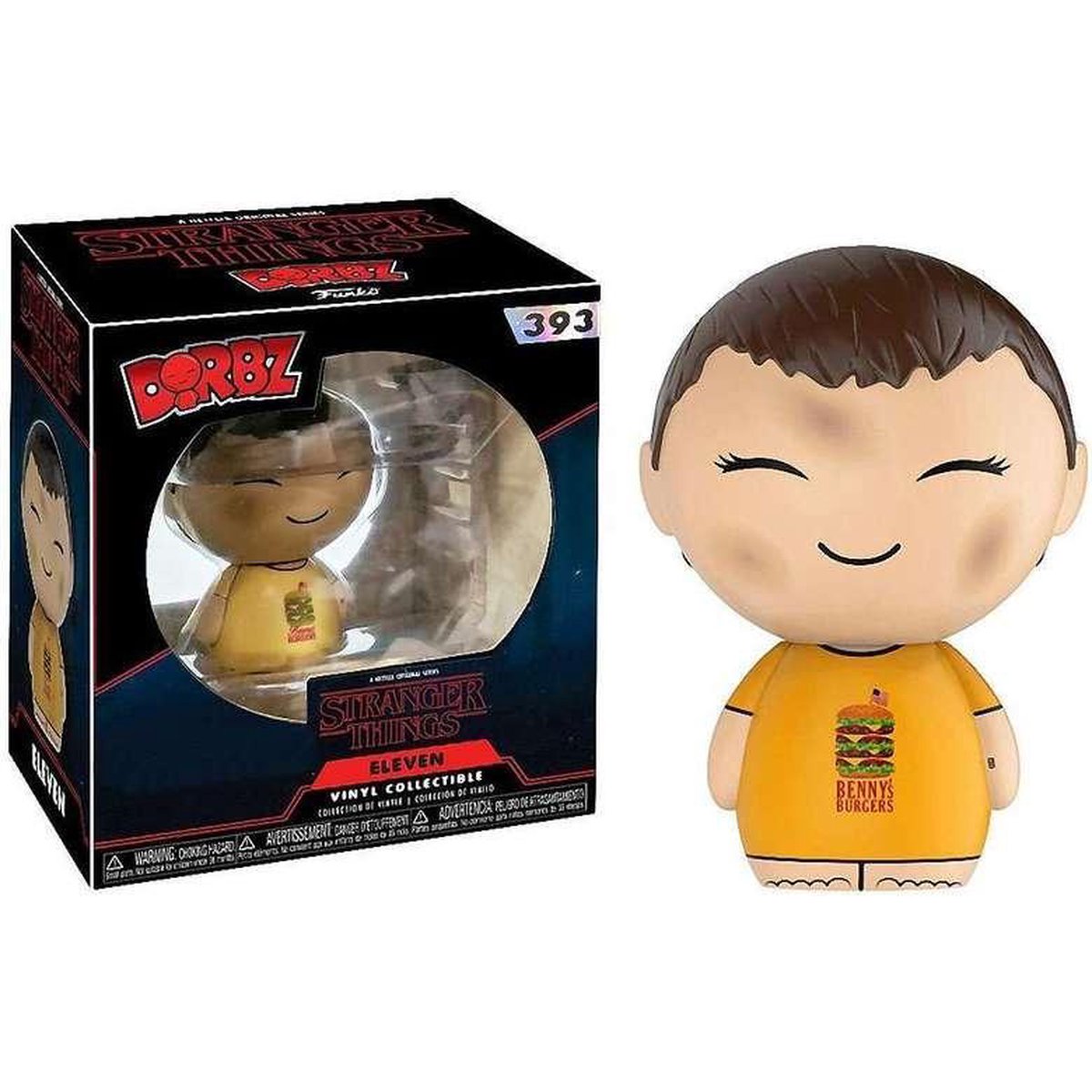 Beeldje Funko Dorbz: Stranger Things - Eleven Benny's Burger
