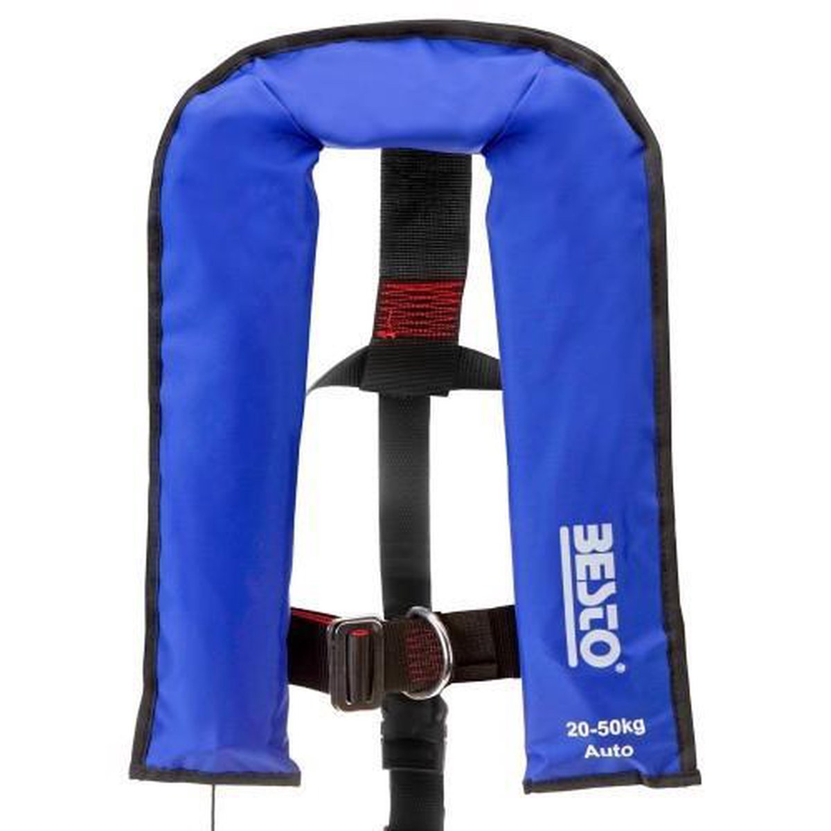 Besto Junior automatisch Reddingsvest 100N Blauw voor 20-50kg