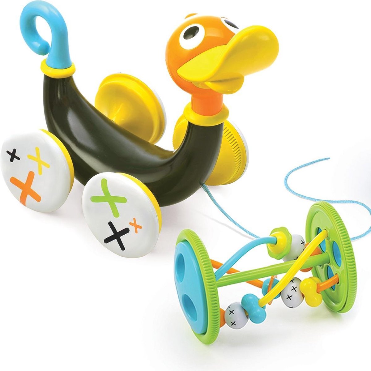 Yookidoo Pull Along Whistling Duck Trekspeeltje Eend