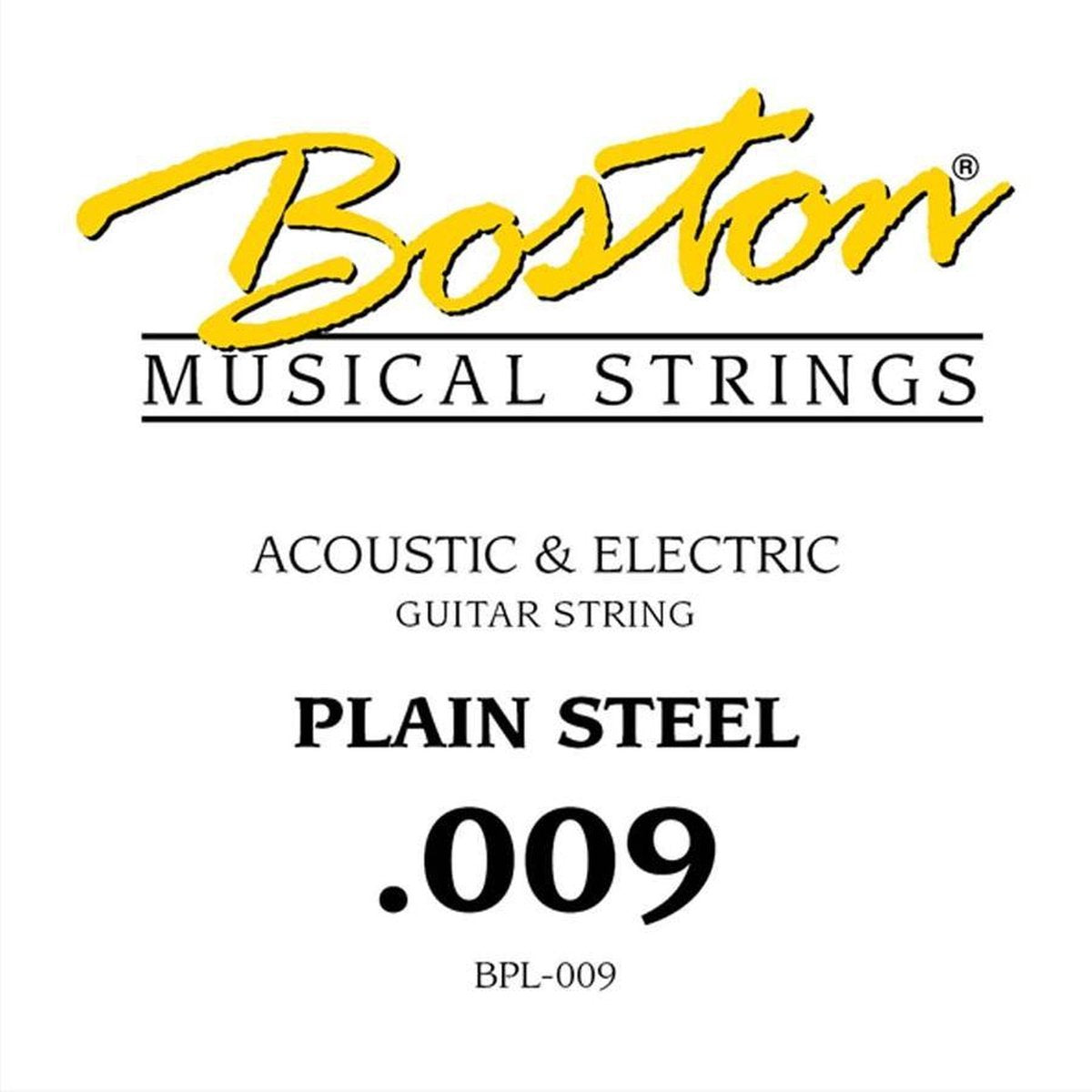 Snaar elektrische/akoestische gitaar Boston BPL-009 Steel .009