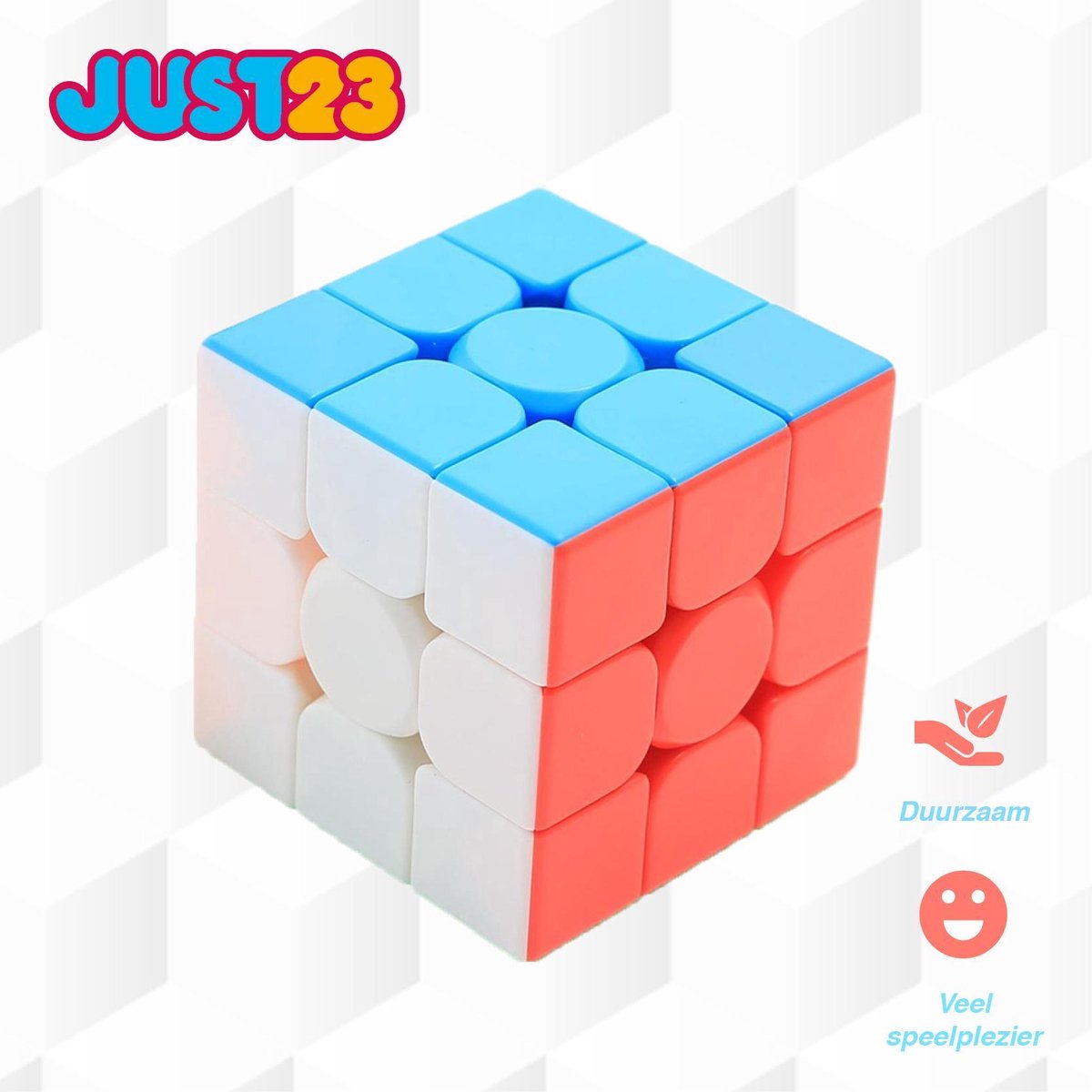 JUST23® Moyu speed cube 3x3 magnetisch - Smartgames - Breinbrekers voor volwassenen
