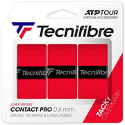 Tecnifibre Contact Pro (3 stuks) - 0.6 mm - rood