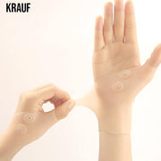 Medicca - 2 Stuks - Artrose Handschoen - Handklachten - Artrose Brace - Duimbrance Artrose - Hand Ondersteuning - Handklachten - Duim Handschoen - Reuma Handschoen - Hand Reuma - Artritis Handschoen - Hand Artrose - Artrose Pijnverlichting - One Size
