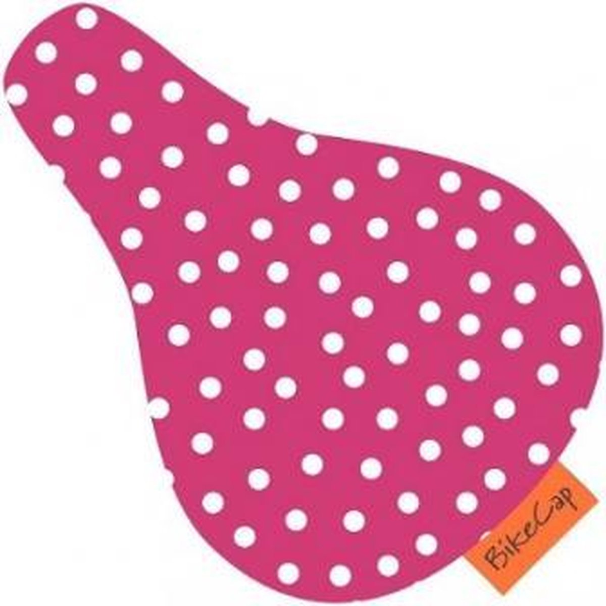 BikeCap - Zadelhoes - KIDS - Stippen - Wit / Roze