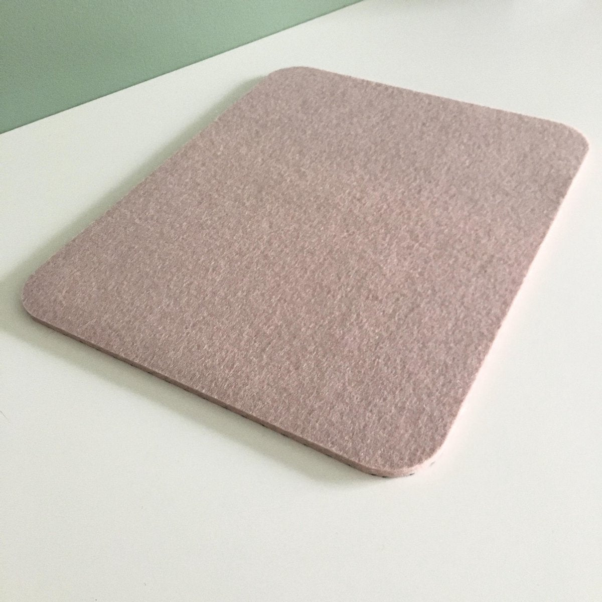 muismat kleur poederroze