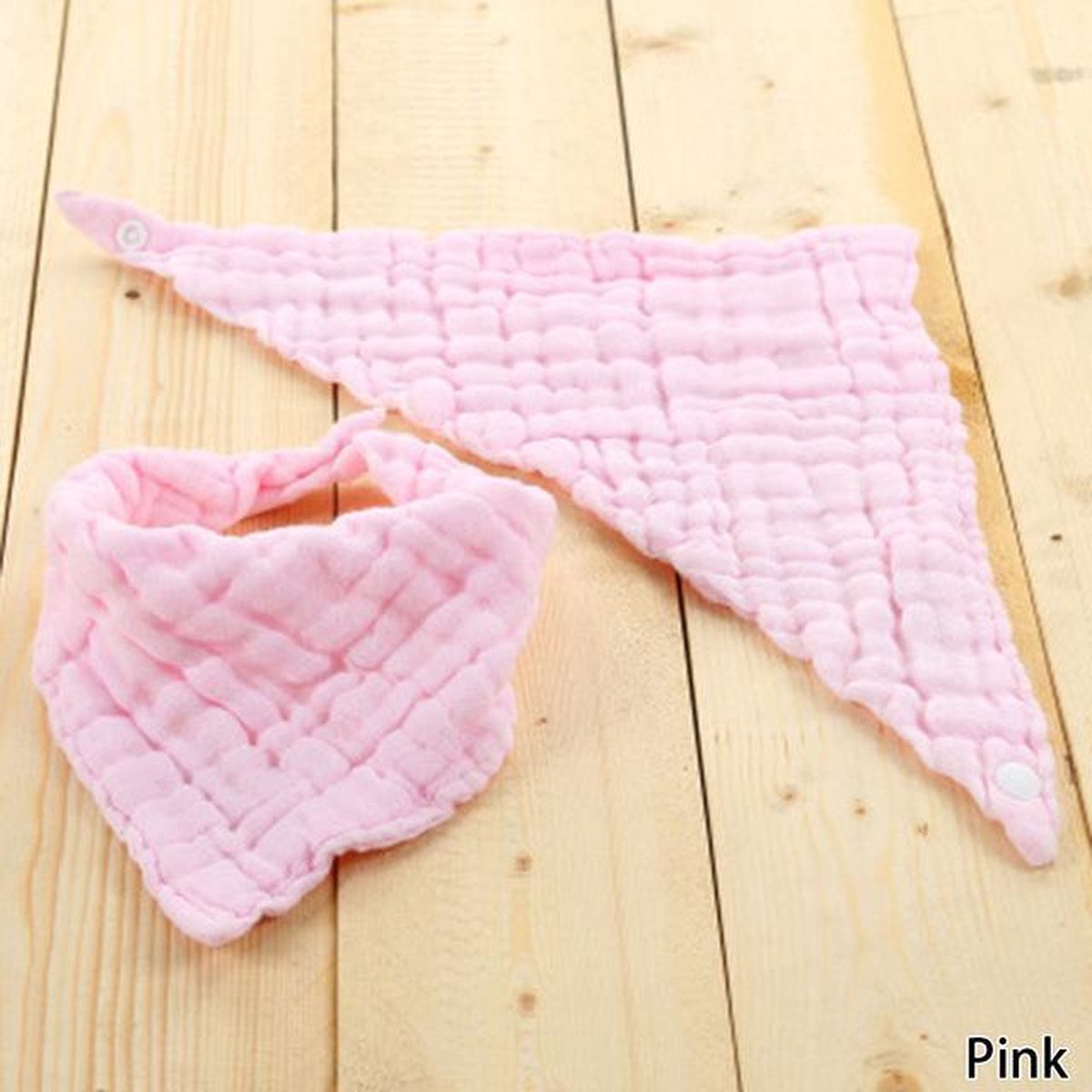 JillyBee - Slab - Slabbetje - Slabber - Bandana - Roze