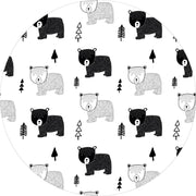 Vloerkleed vinyl rond | Grizzly