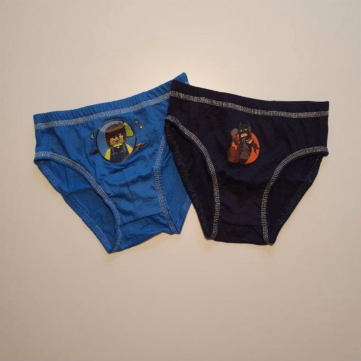 Lego Movie onderbroek jongens - 2 stuks|blauw/zwart|122/128