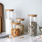 Weckpot - 1 liter - Weckpotten glas - Weck - Voorraadpot - Glazen pot - Glazen pot met deksel