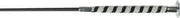 Horze Shiny Dressuurzweep Black 120cm