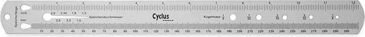Cyclus spaakliniaal metaal