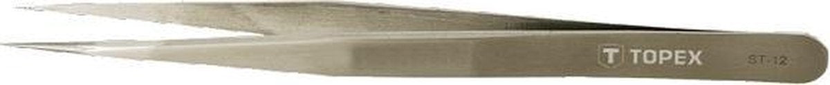 Topex Pincet 135mm Punt Vormig Gehard Staal