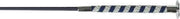 Horze Shiny Dressuurzweep Donkerblauw 100cm