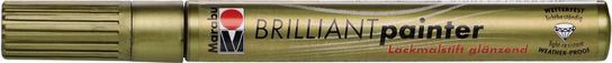 Brilliant painter 2-4 mm - Goud
