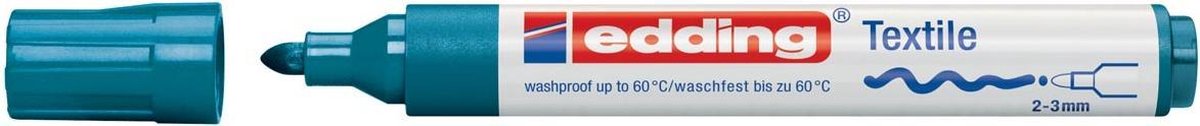 20x Edding textielmarker e-4500 oriÃ«ntblauw